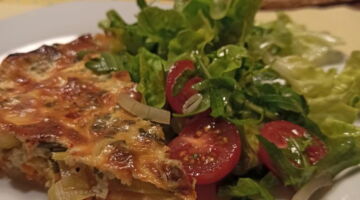 Lauch in einer leckeren Tarte. EssPunkt-richtig.de